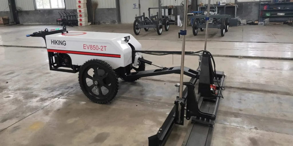 laser concrete screed machine