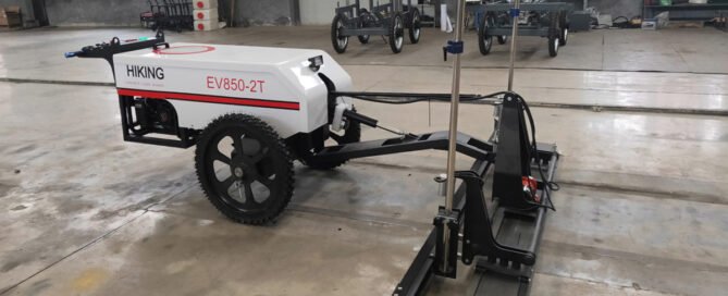 laser concrete screed machine