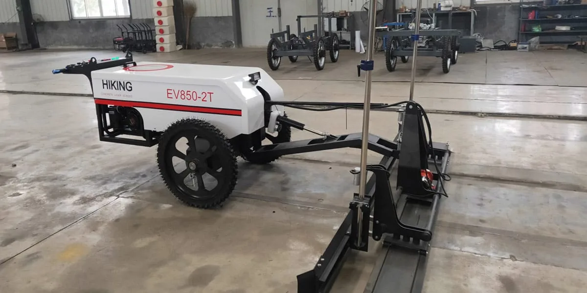 laser concrete screed machine
