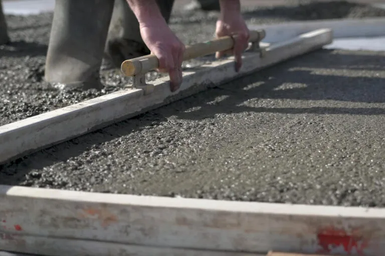 screed concrete